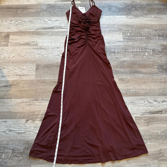 ZARA TEXTURED FLORAL SUMMER MIDI DRESS - BRAND NEW WITH TAG - SIZE S - Picture 2 of 7